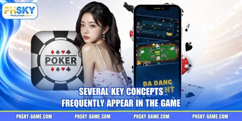 Several key concepts frequently appear in the game Several key concepts frequently appear in the game