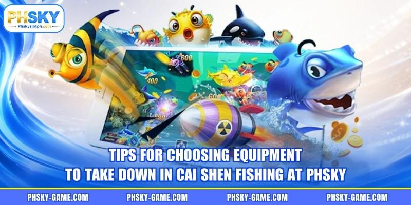 Tips for choosing equipment to take down in Cai Shen fishing at PHSKY Tips for choosing equipment to take down in Cai Shen fishing at PHSKY